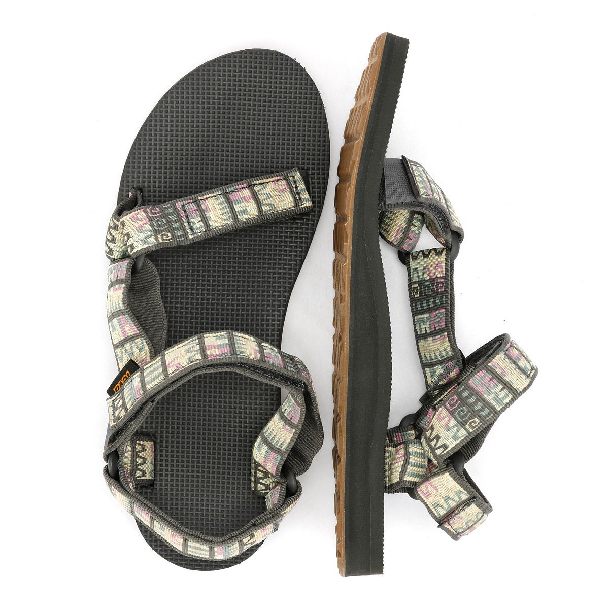 Teva Original Universal Women's Geo Mashup Peach Ice Sandals