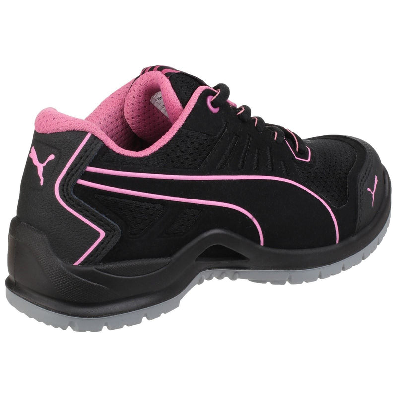 Puma Safety Fuse Tech Textile Women's Black Safety Trainers