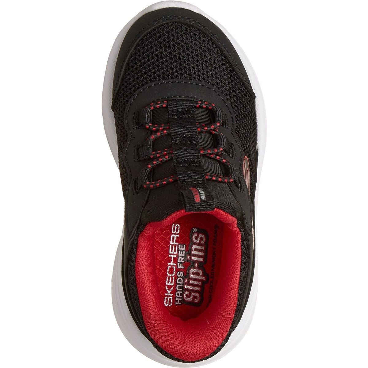 Skechers Bounder Pro Black/Red Trainers