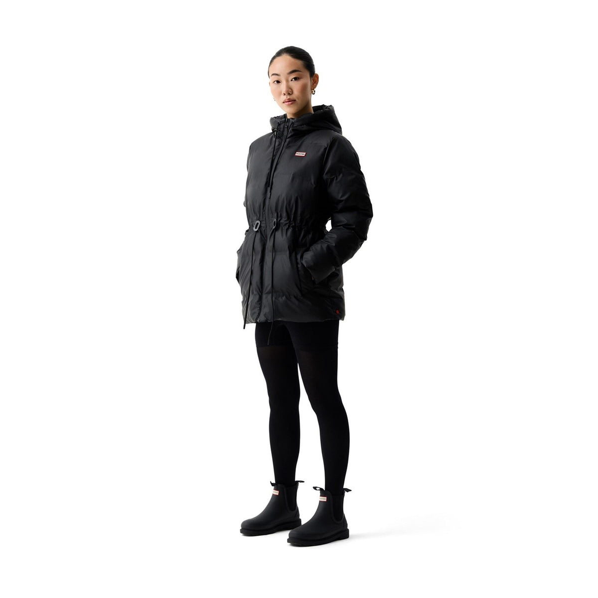 Hunter Lemhi Puffer Jacket Women's Black Puffer Jackets