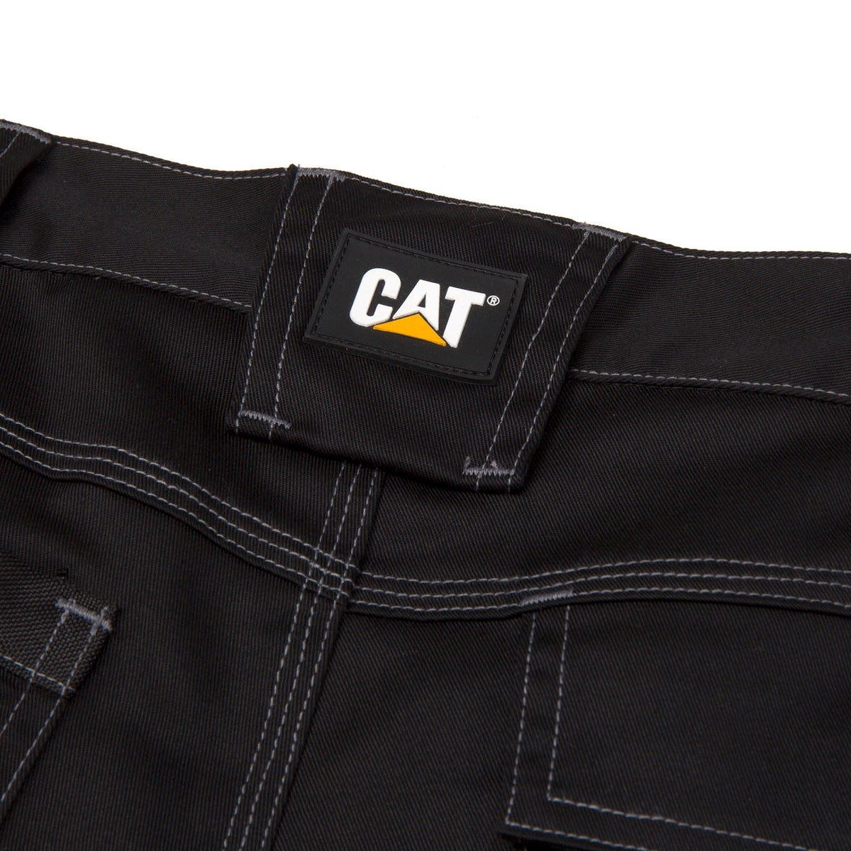Caterpillar Essential Knee Pocket Stretch Holster Polyester Men's Black Outdoor Trousers