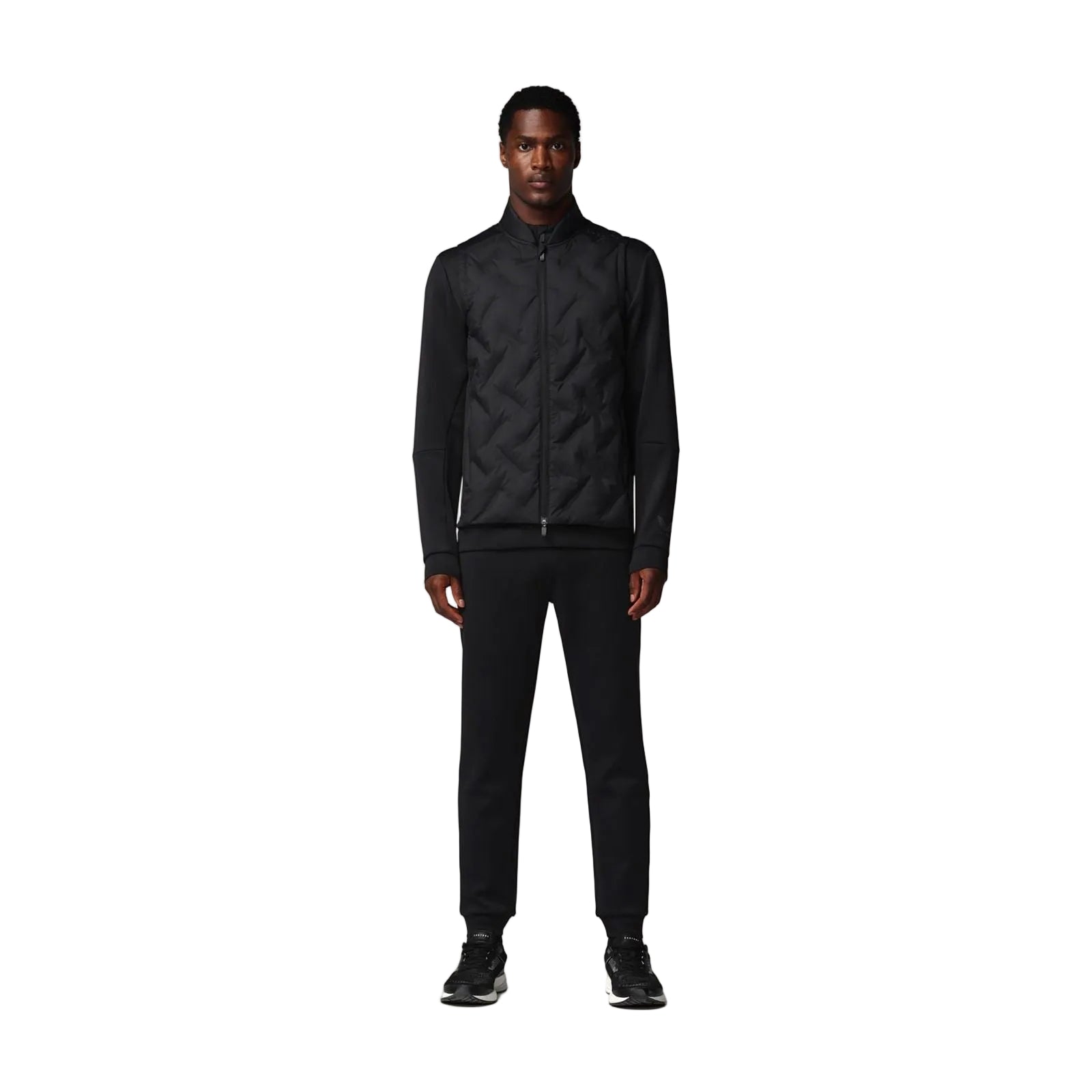 Castore Hybrid Men's Black Gilets