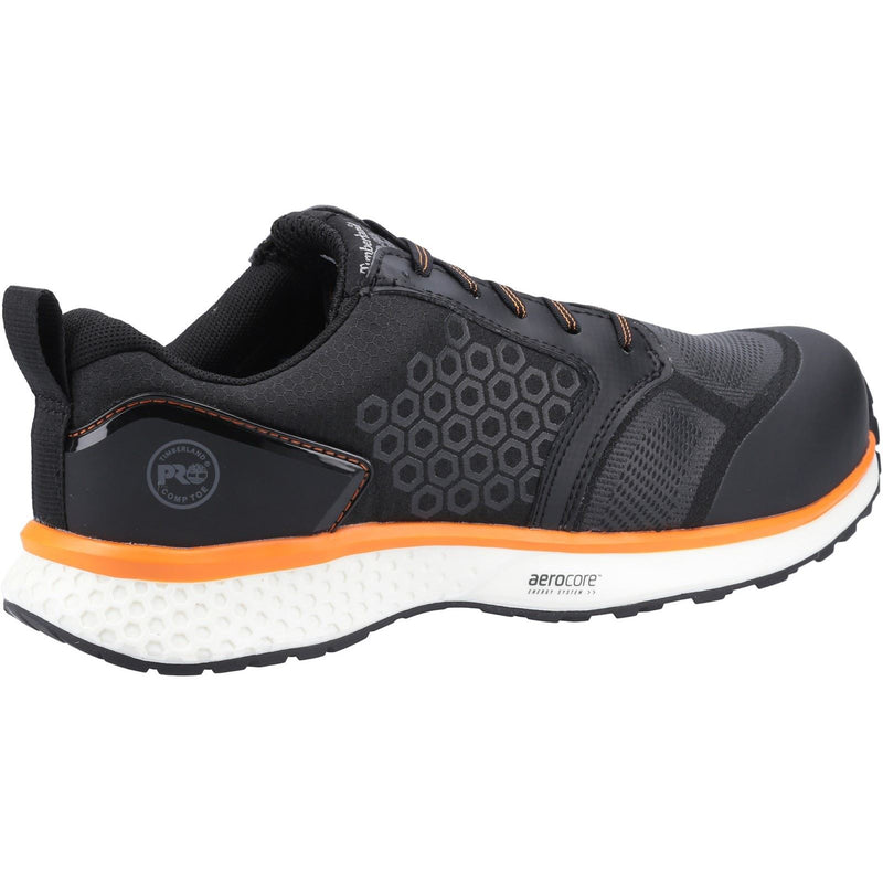 Timberland Pro Reaxion Synthetic Black/Orange Safety Trainers