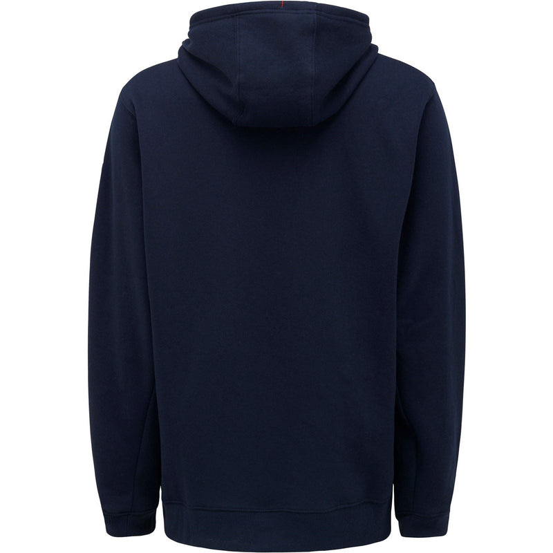 Hard Yakka Brushed Fleece Synthetic Men's Blue Hooded Sweatshirt