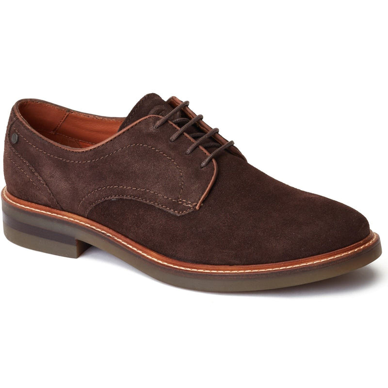 Base London Mawley Leather Men's Burnt Brown Oxford Shoes