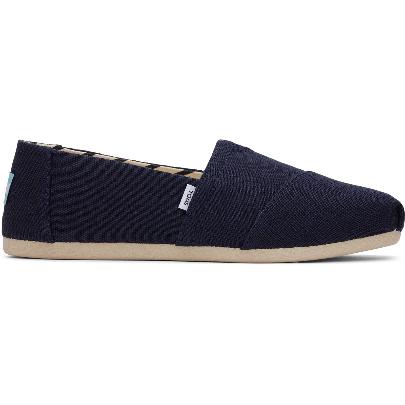 TOMS Alpargata Classic Cotton Women's Navy Espadrilles
