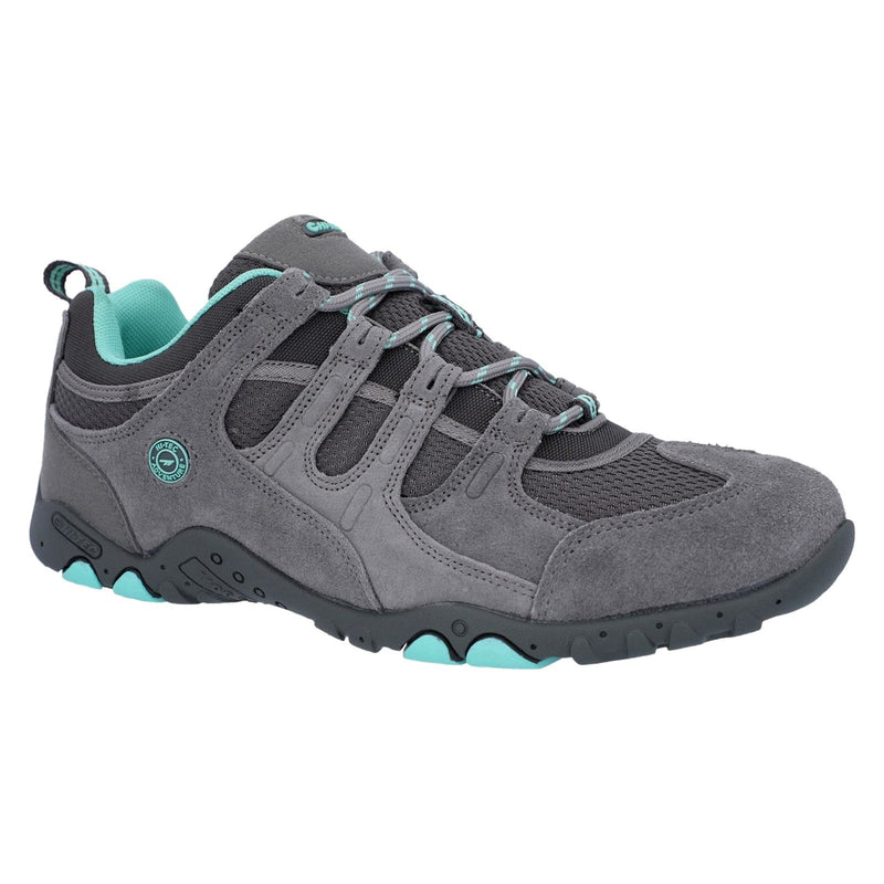 Hi-Tec Quadra II Suede Women's Grey/Mint Hiking Boots