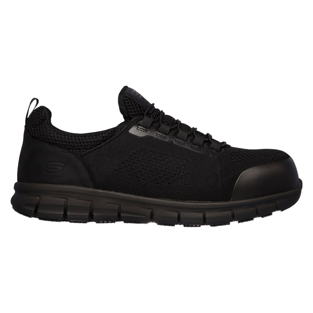 Skechers Workwear Synergy Omat Men's Black Safety Trainers