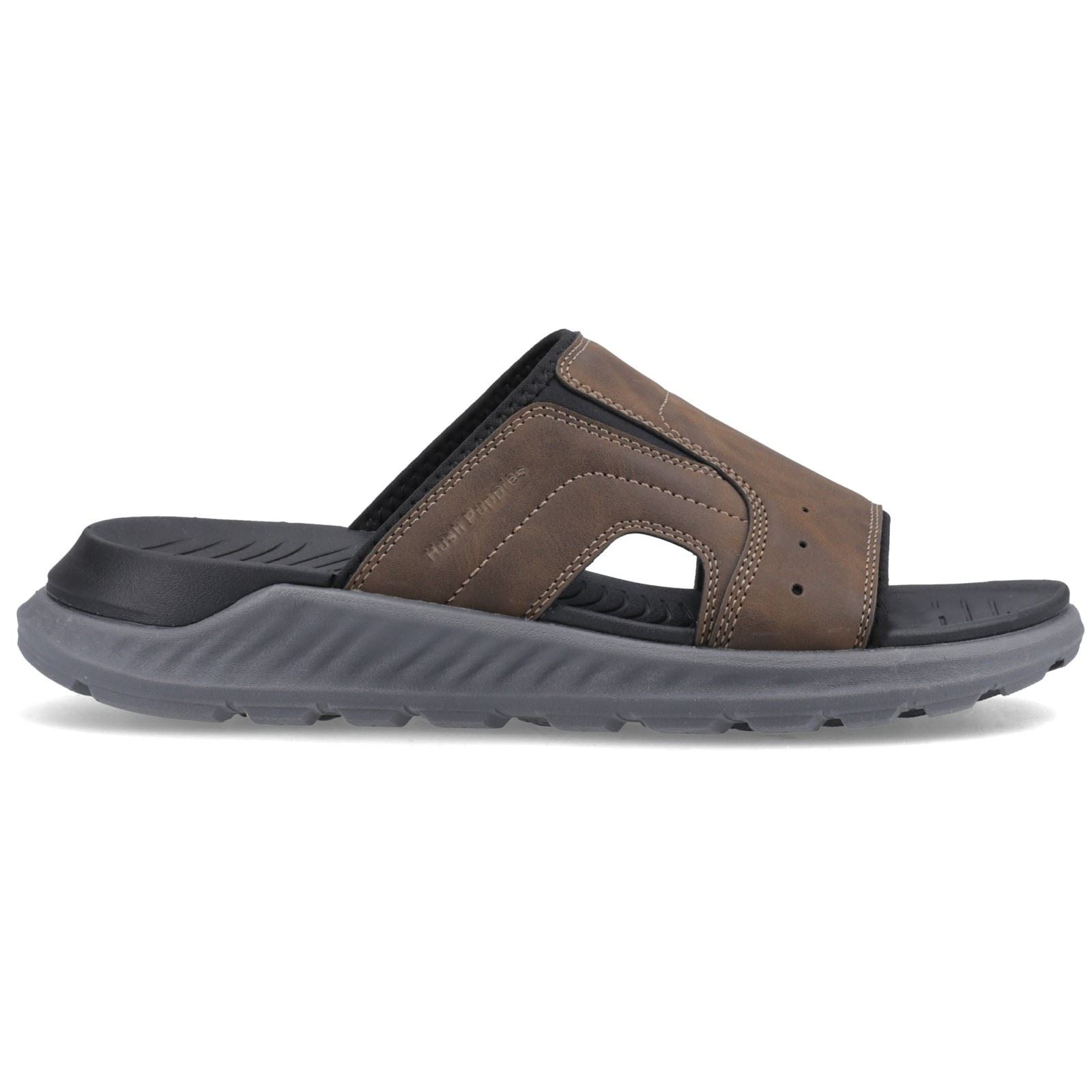 Hush Puppies Lewis Sandal Polyurethane Men's Brown Sandals