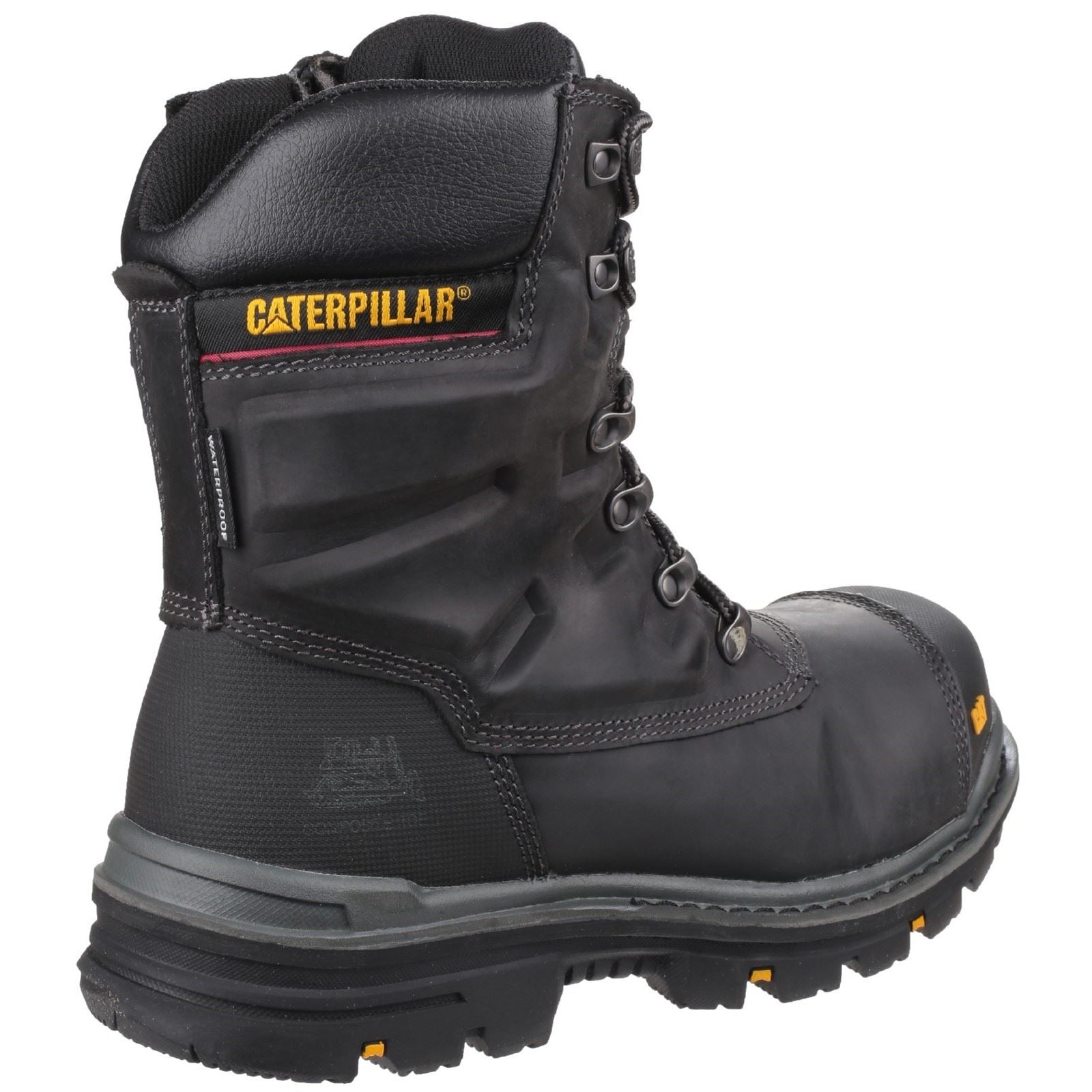 Caterpillar Premier Leather Black Safety Boots