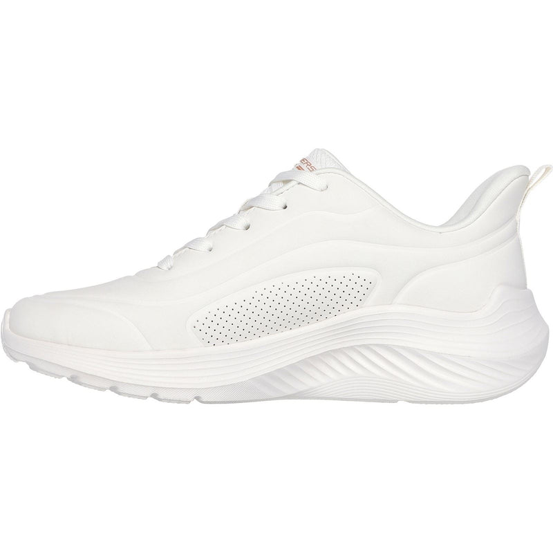 Skechers BOBS Sport Squad Waves Just Wading Synthetic Women's White Trainers