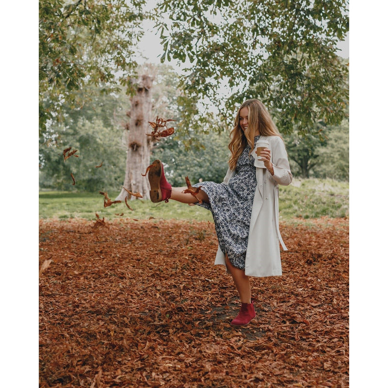 Hush Puppies Maddy Suede Women's Bordo Boots