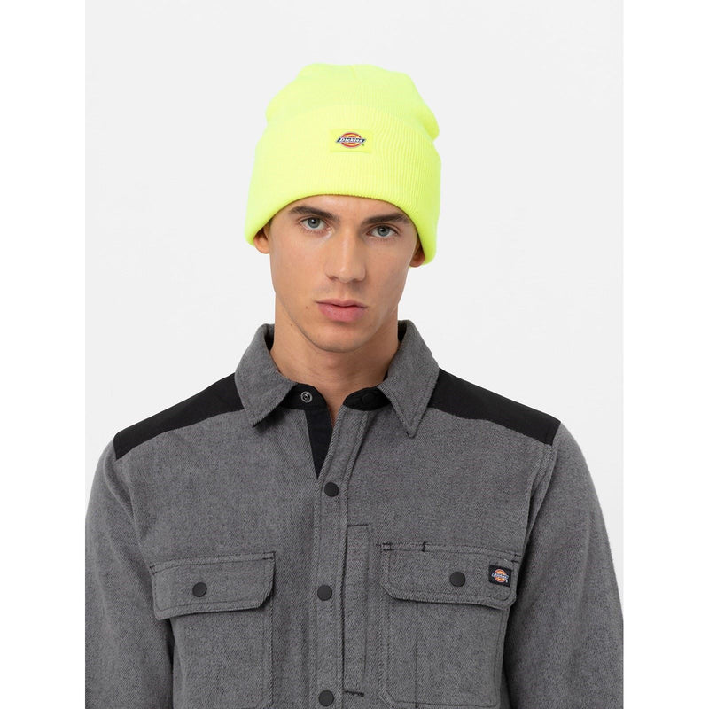 Dickies Acrylic Cuffed Yellow Beanie Hat