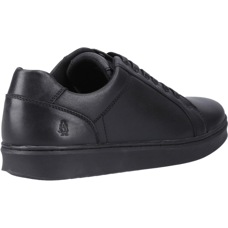 Hush Puppies Madden Leather Men's Black Trainers