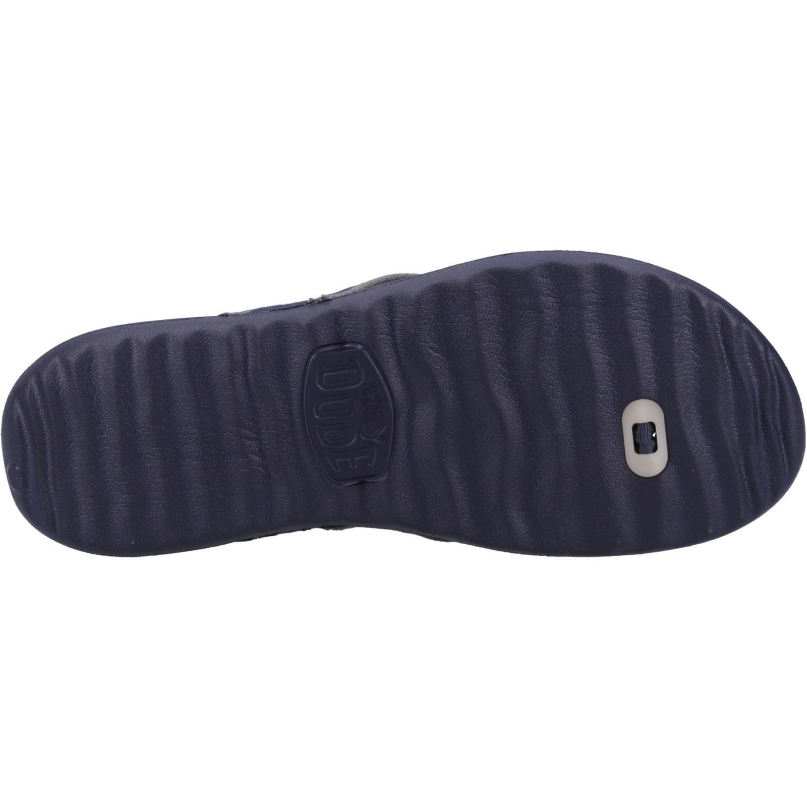 HEYDUDE Myers Flip Sport Mode Synthetic Men's Navy/Navy Sandals