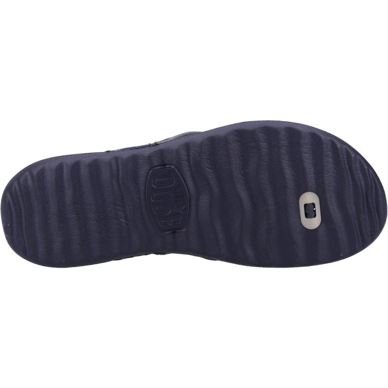 HEYDUDE Myers Flip Sport Mode Synthetic Men's Navy/Navy Sandals