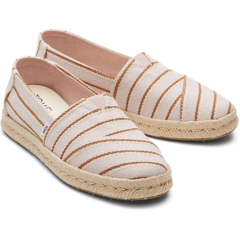 TOMS Alpargata Rope 2.0 100% Cotton Women's Ballet Pink Espadrilles