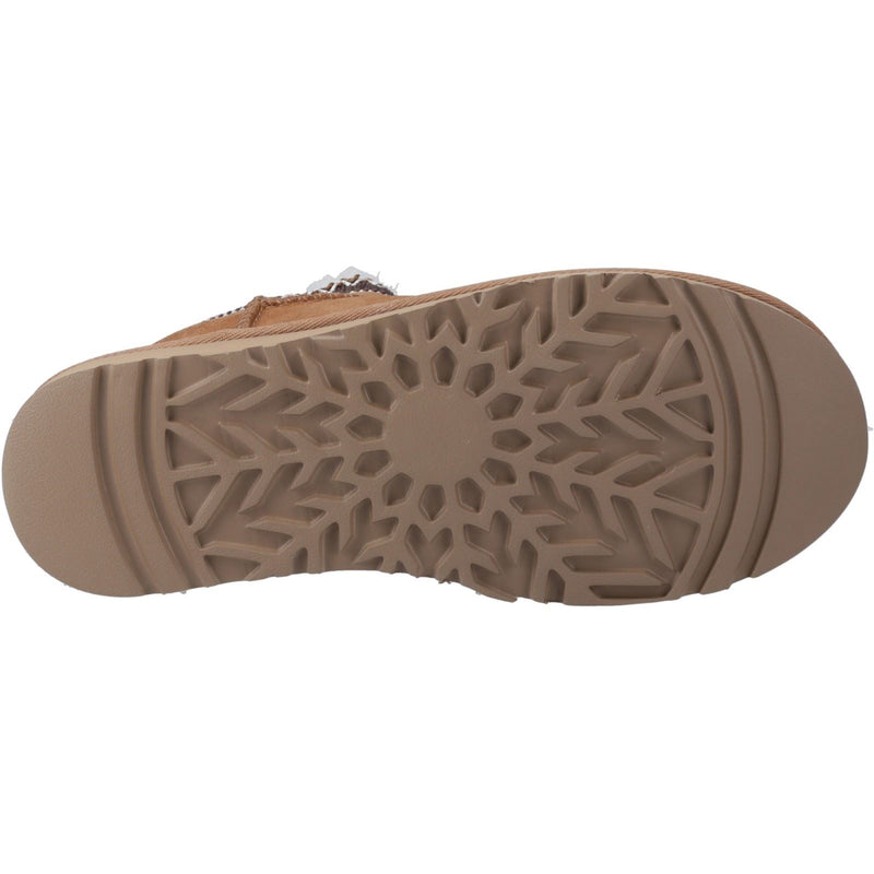 Hush Puppies Sloane Suede Women's Tan Slippers