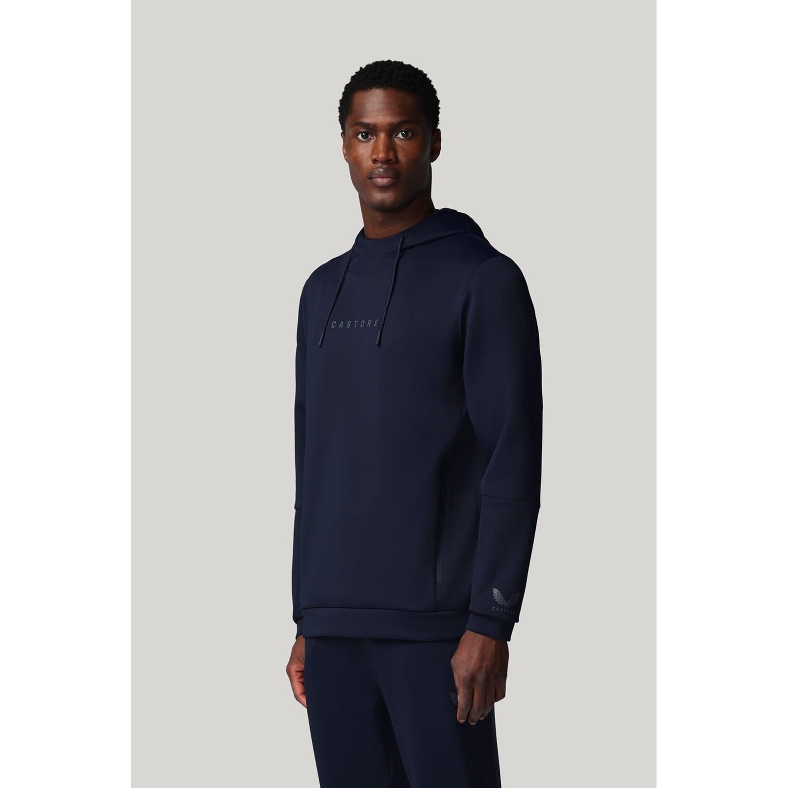 Castore Flex Hoodie Men's Blue Hooded Sweatshirt