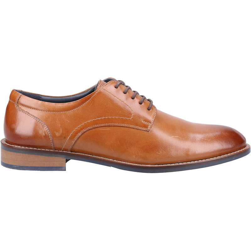 Hush Puppies Damien Lace Up Leather Men's Tan Lace-Up Shoes