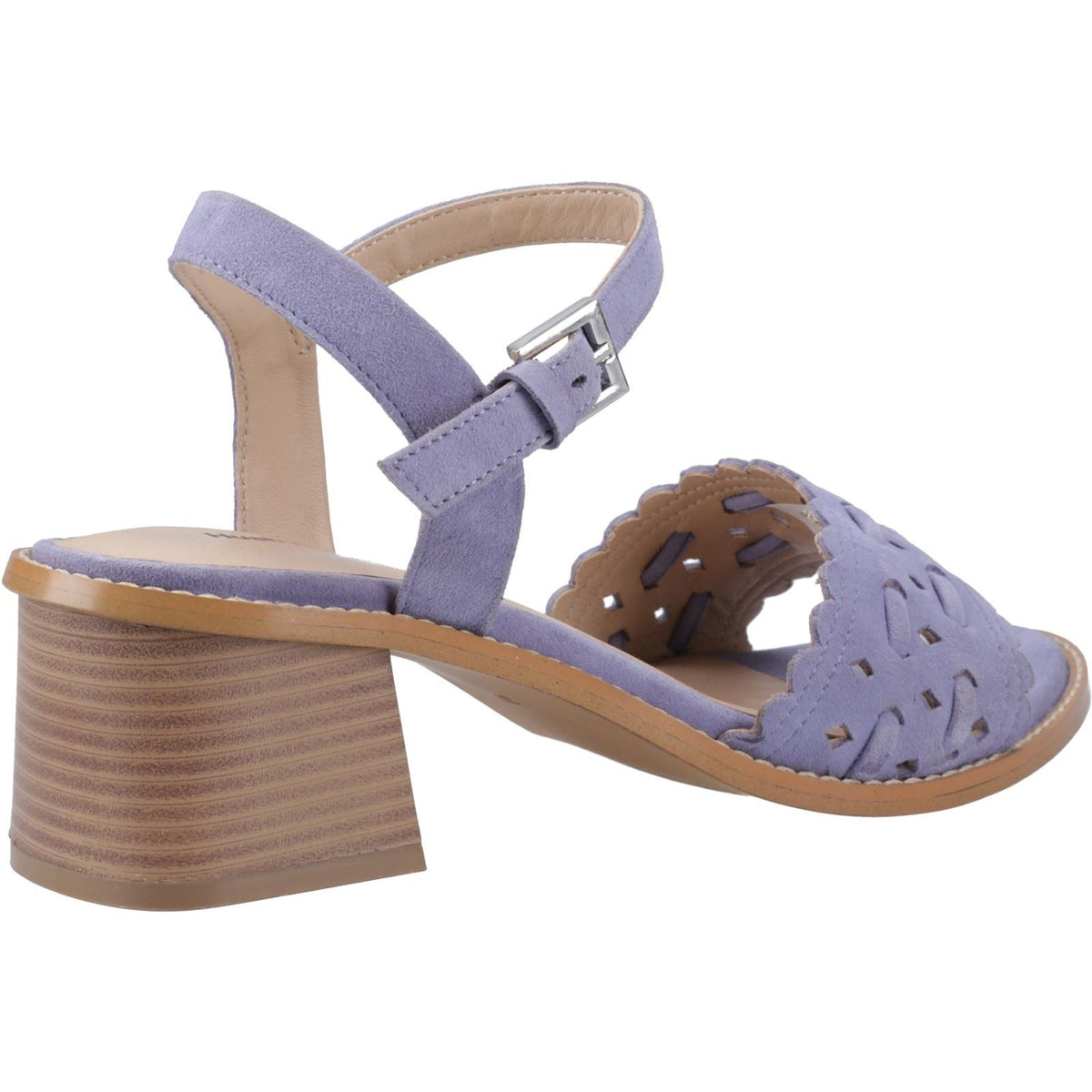 Hush Puppies Lacie Suede Women's Purple Heels