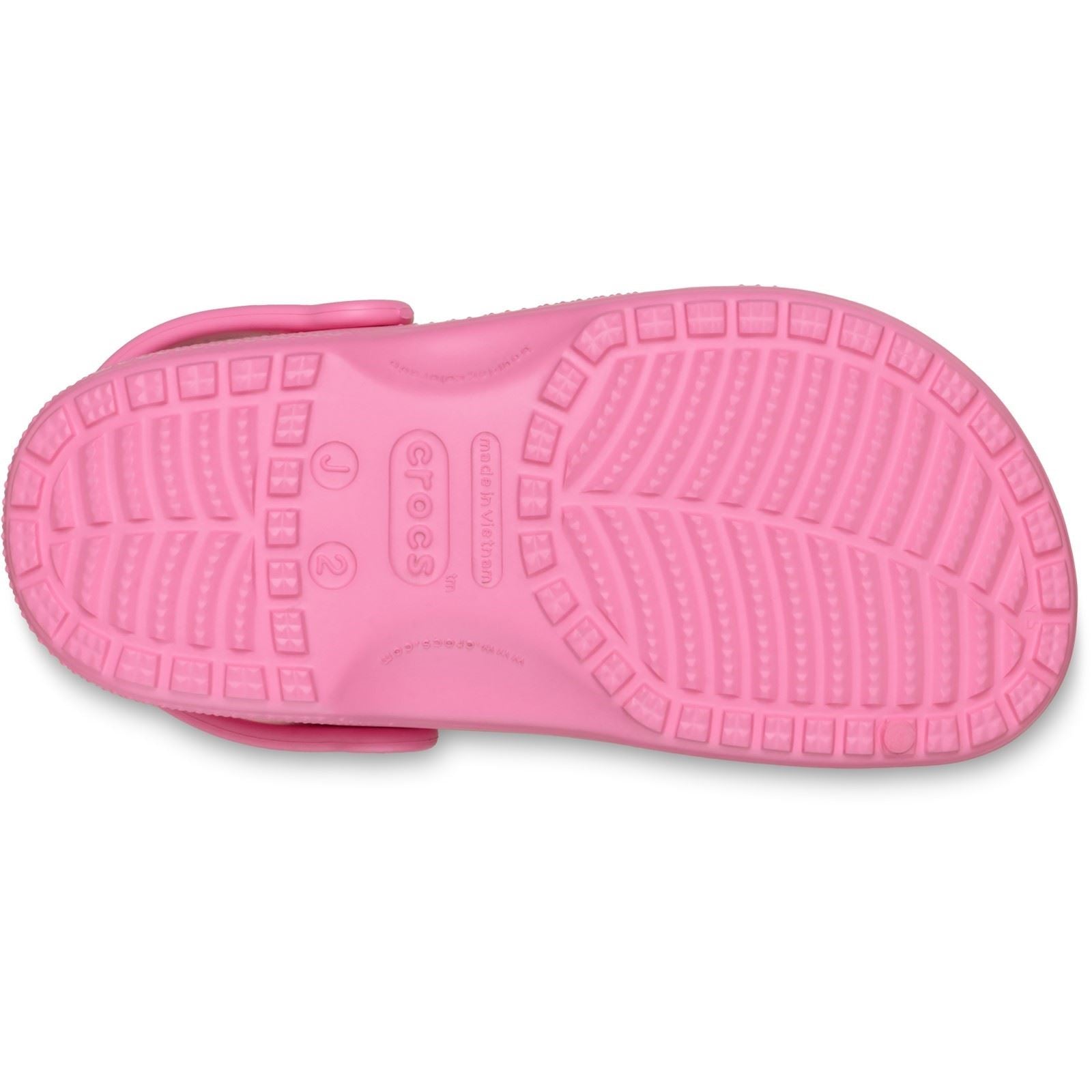 Crocs Classic Clog Kid EVA Girl's Pink Lemonade Casual Shoes - Clogs
