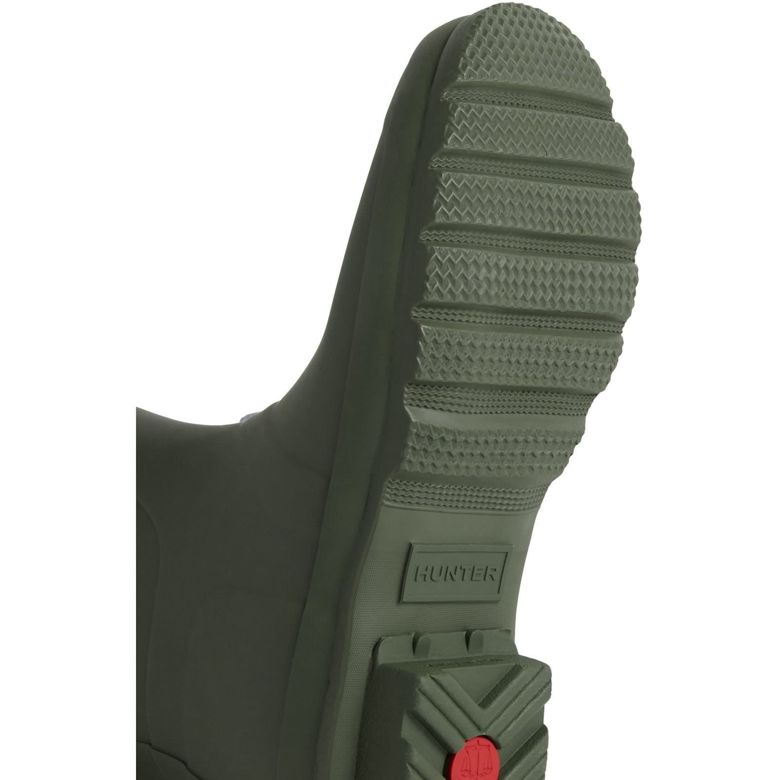 Hunter Original Short Boot Rubber Women's Dark Olive Wellington Boots