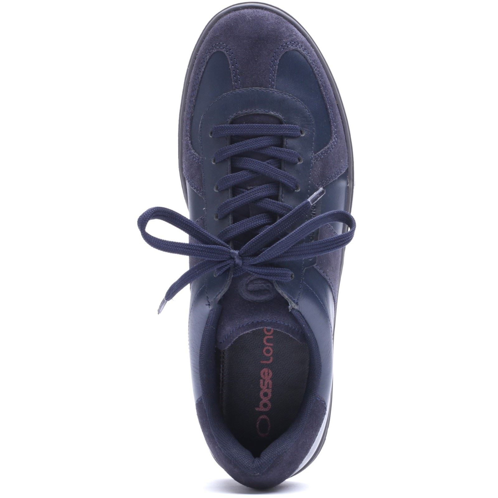 Base London Tommo Leather Men's NAVY Trainers