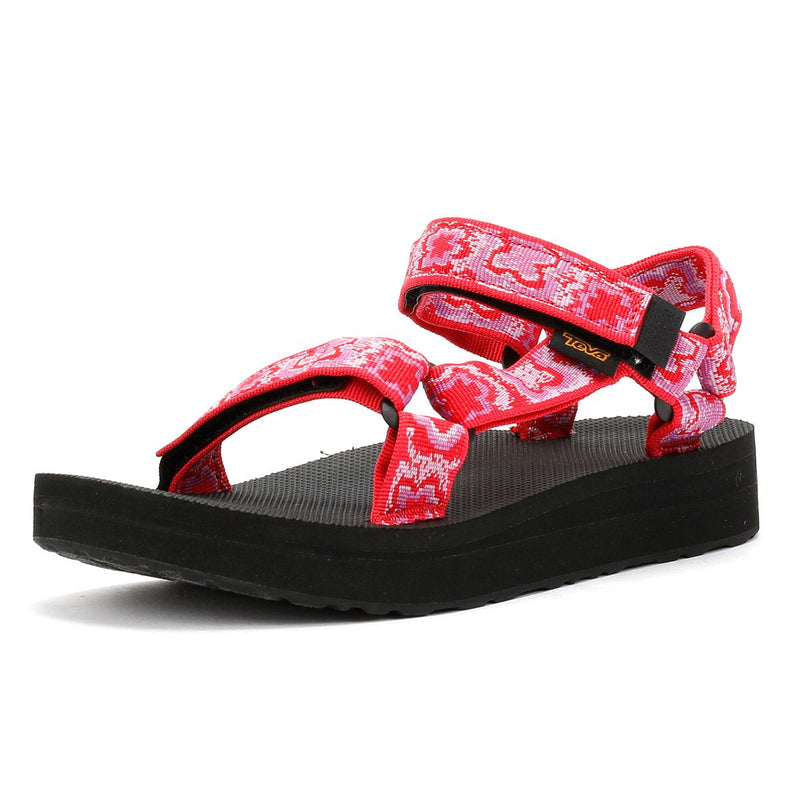 Teva Midform Universal Women's Pink/Purple Floral Sandals
