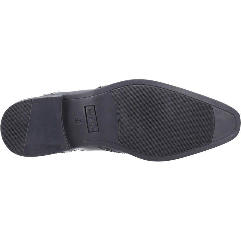 Hush Puppies Elliot Leather Men's Black Brogues Shoes