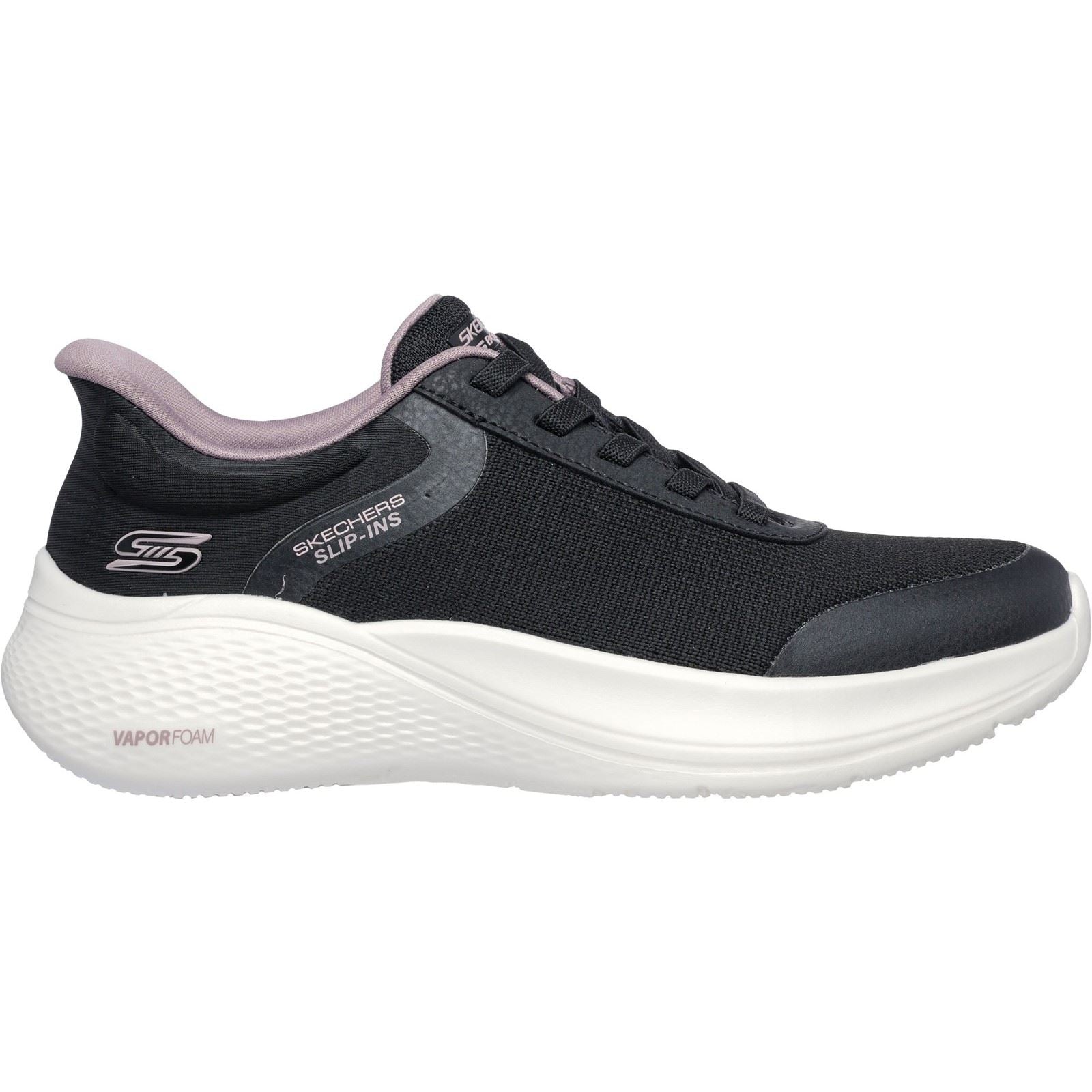 Skechers BOBS Infinity Vapor Glow Synthetic Women's Black Trainers