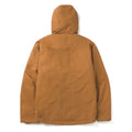 Caterpillar Hooded Sherpa Lined Men's Bronze Fleece Jacket