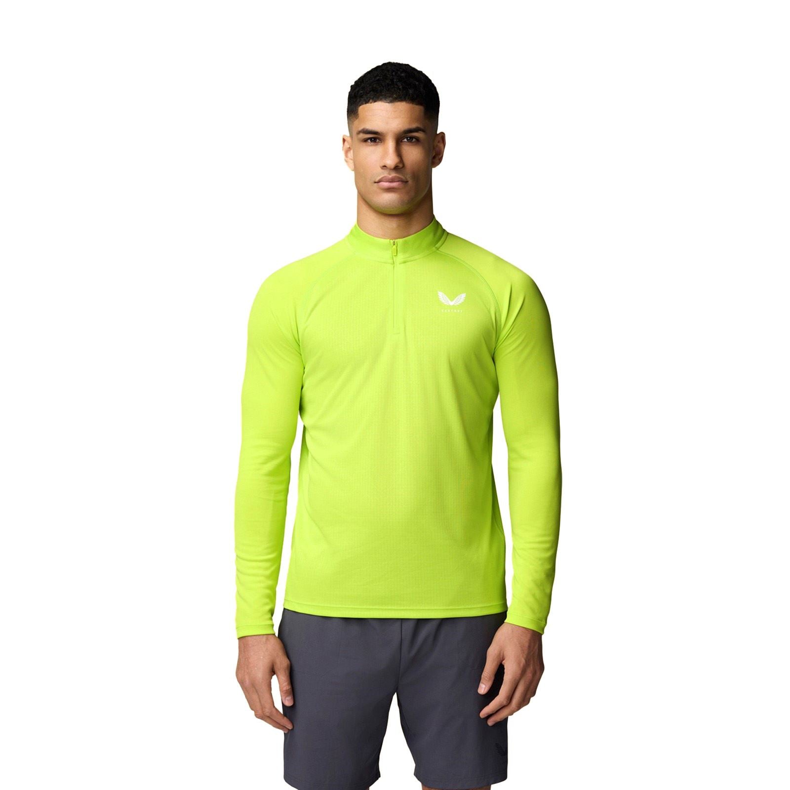 Castore Adapt 1/4 Zip Top Polyester Men's Green