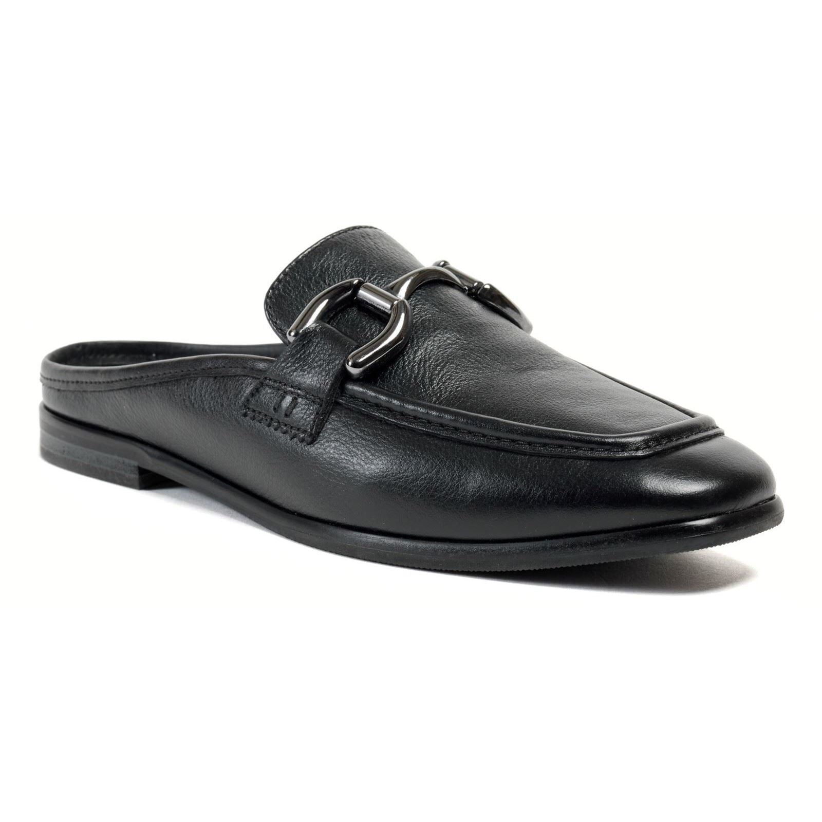 Pod Mila Leather Women's Black Mules