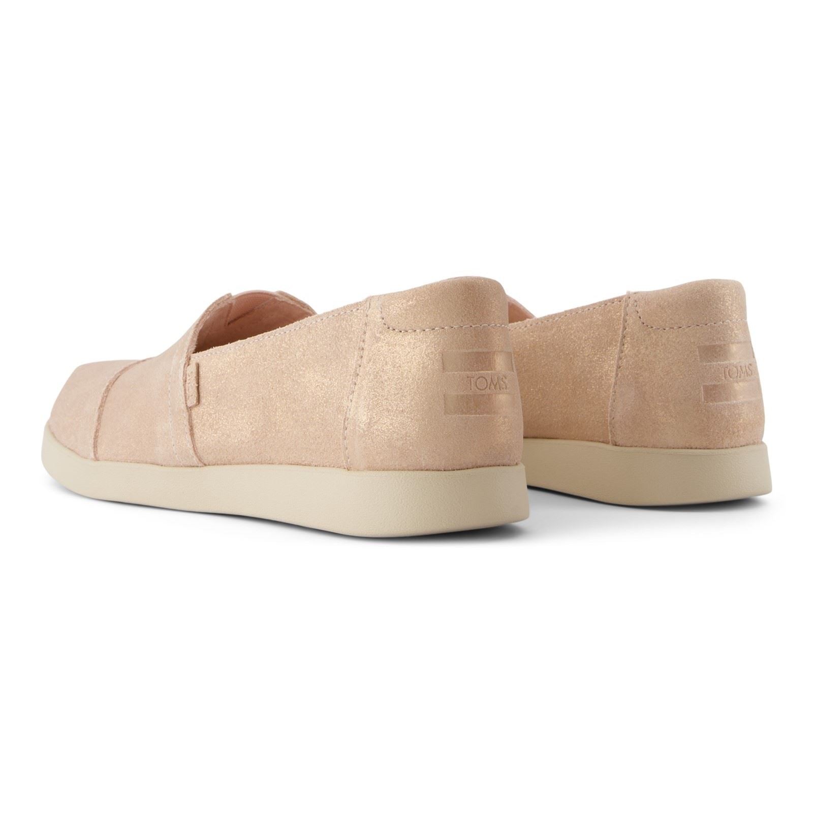 TOMS Alpargata Plus Leather Women's Pale Rose Espadrilles