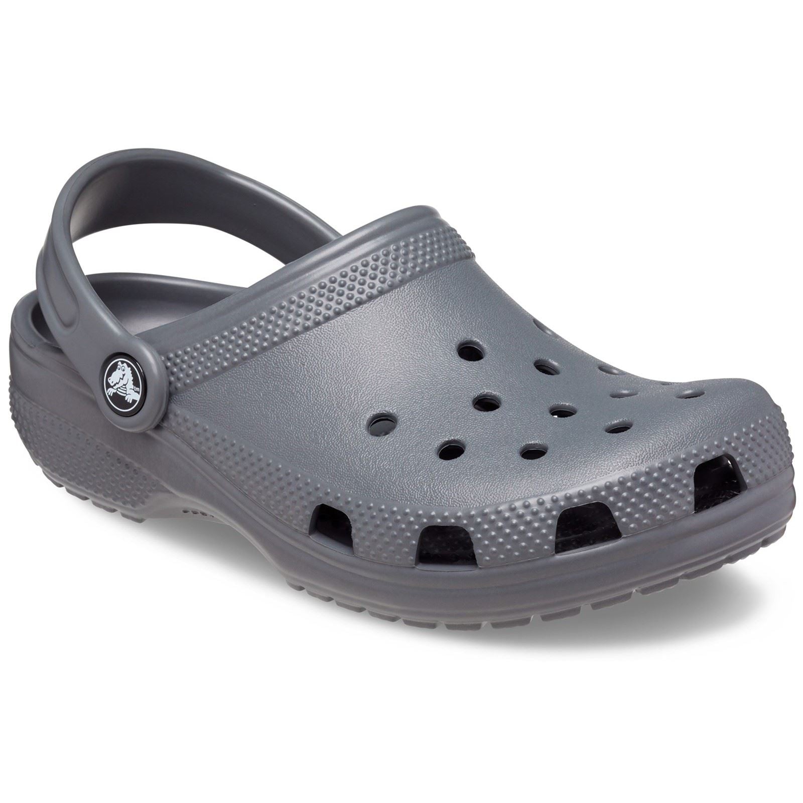 Crocs Kids' Classic Synthetic Slate Grey Clogs