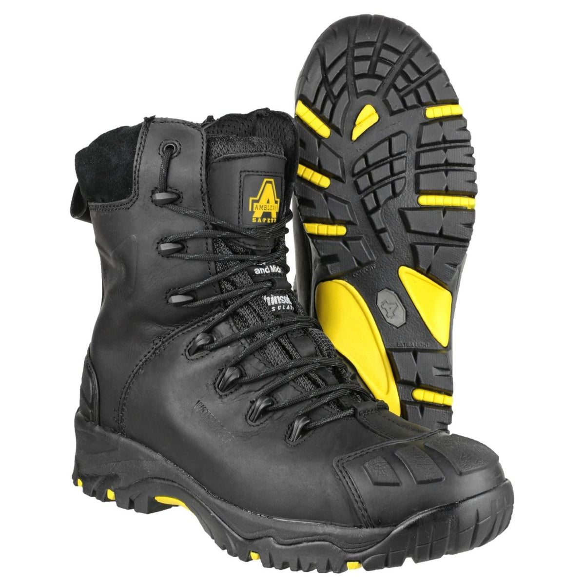 Amblers Safety FS999 Leather Black Safety Boots