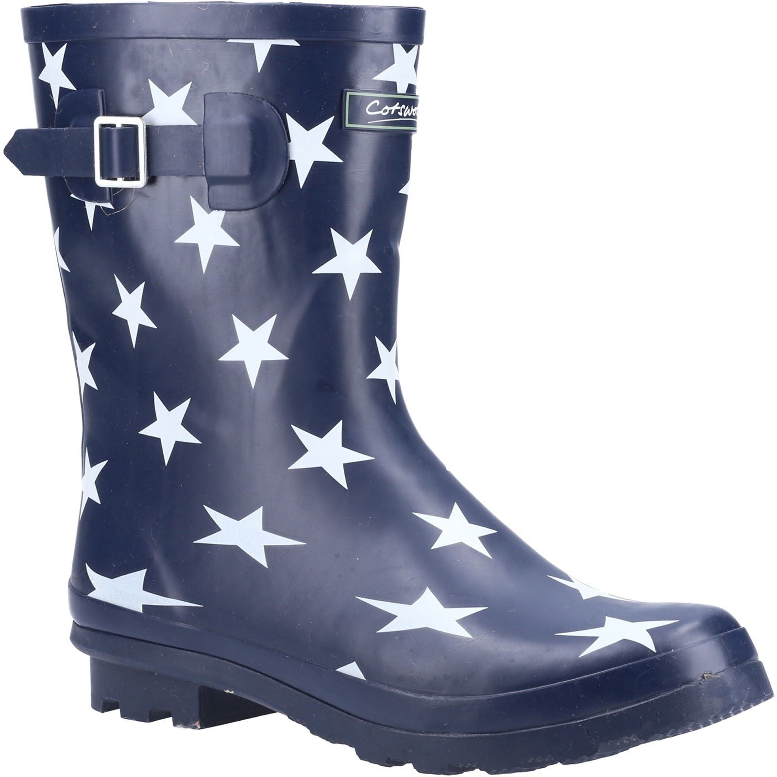 Cotswold Badminton Rubber Women's Star Slim Fit Wellington Boots