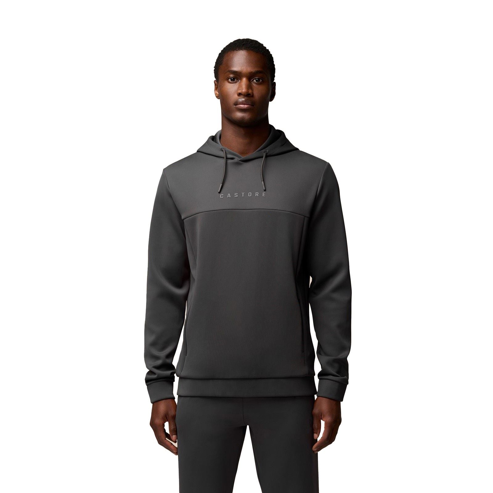 Castore Scuba Hoody Polyester Men's Grey Hooded Sweatshirt