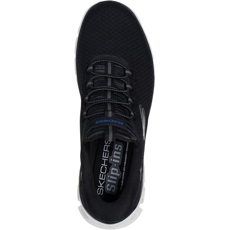 Skechers Glide-Step Noxus Textile Men's Black Trainers