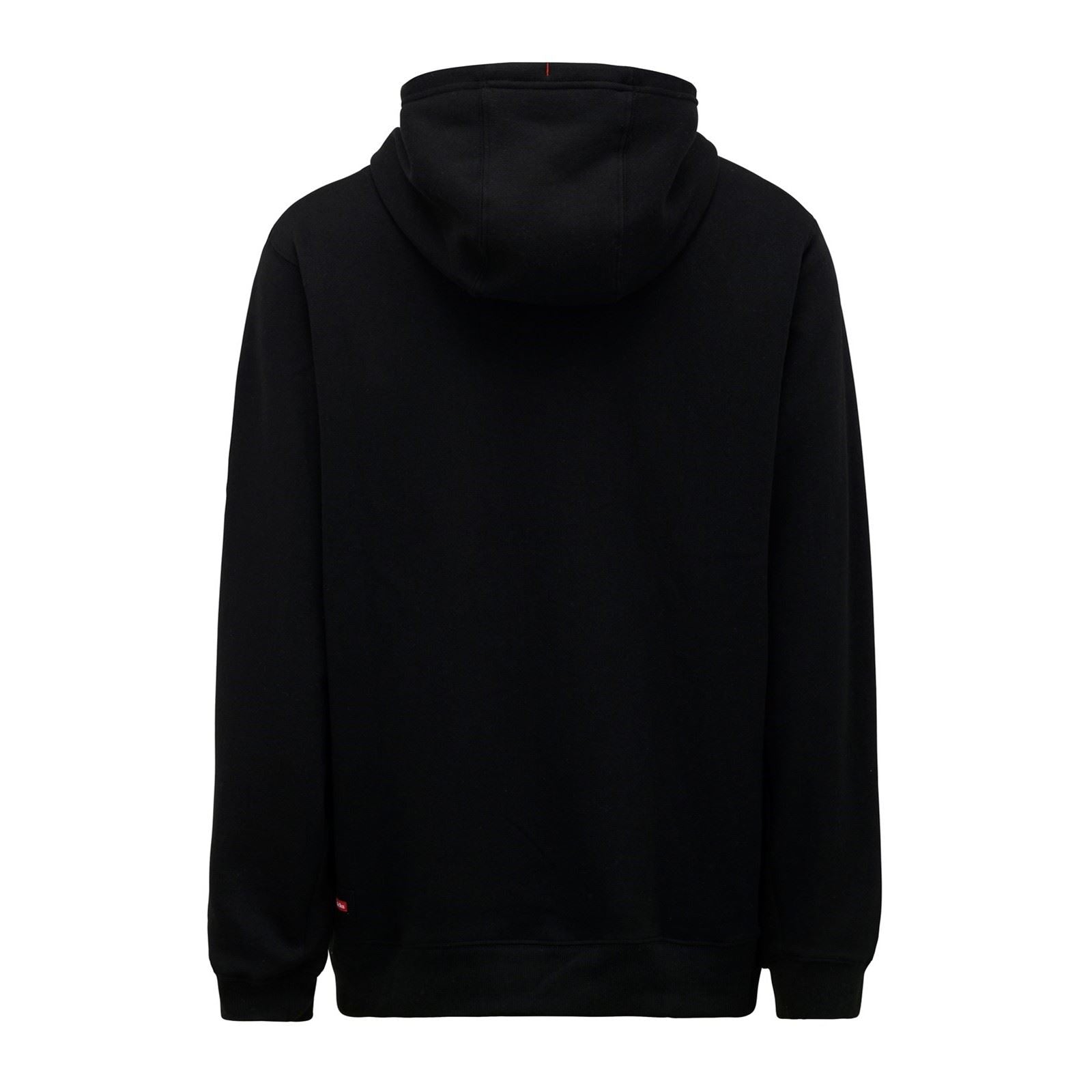 Hard Yakka Brushed Fleece Synthetic Men's Black Hooded Sweatshirt