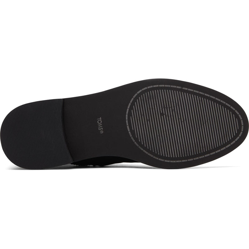 TOMS Charlie Leather Women's Black Boots