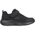 Skechers Bounder - Dripper Drop Synthetic Junior/Youth Boy's Black Trainers