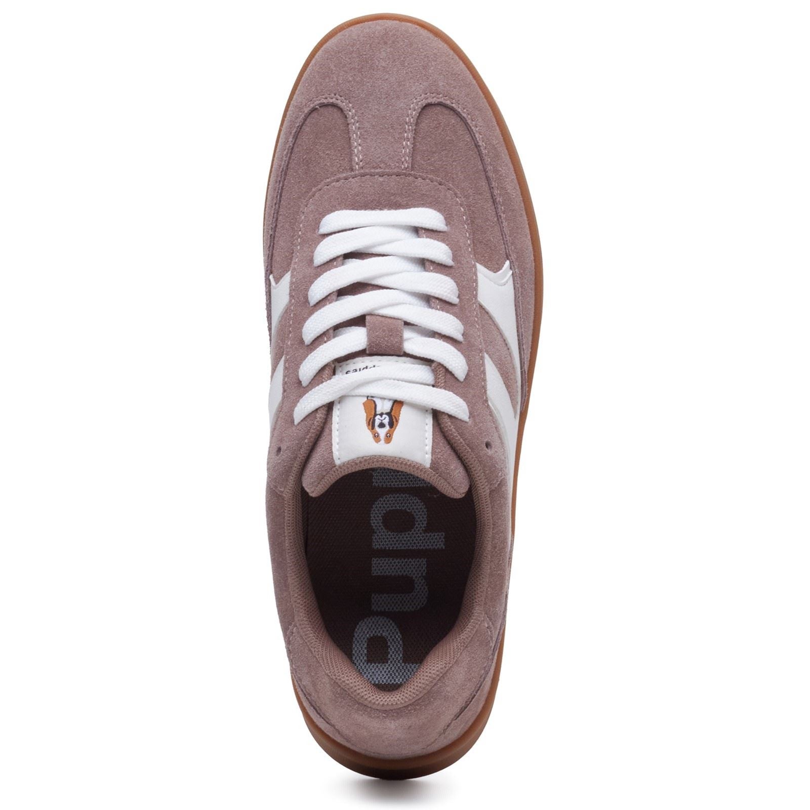 Hush Puppies Maura Suede Women's Stone Trainers