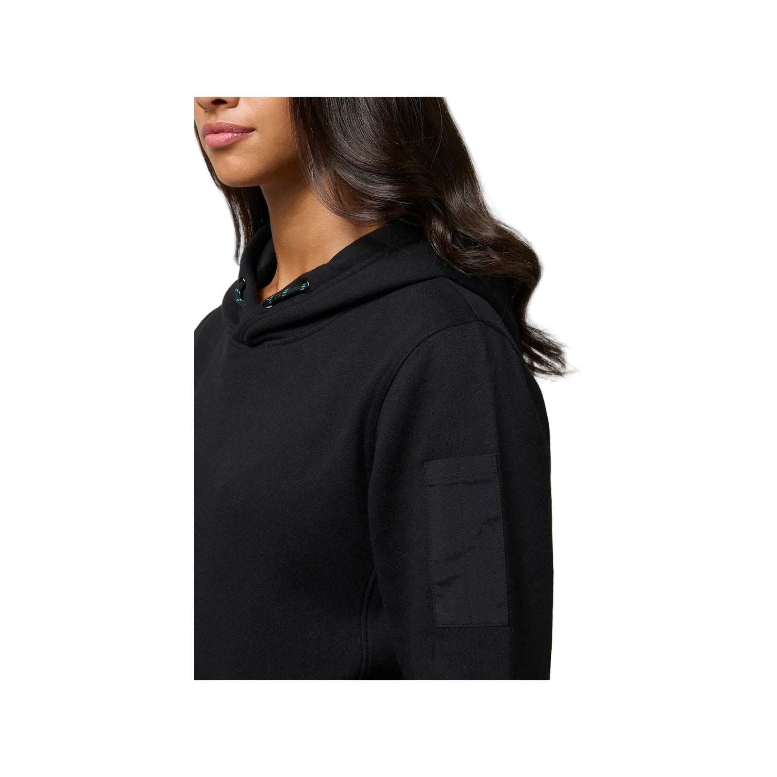 Hard Yakka Gladiator Cotton Women's Black Hooded Sweatshirt