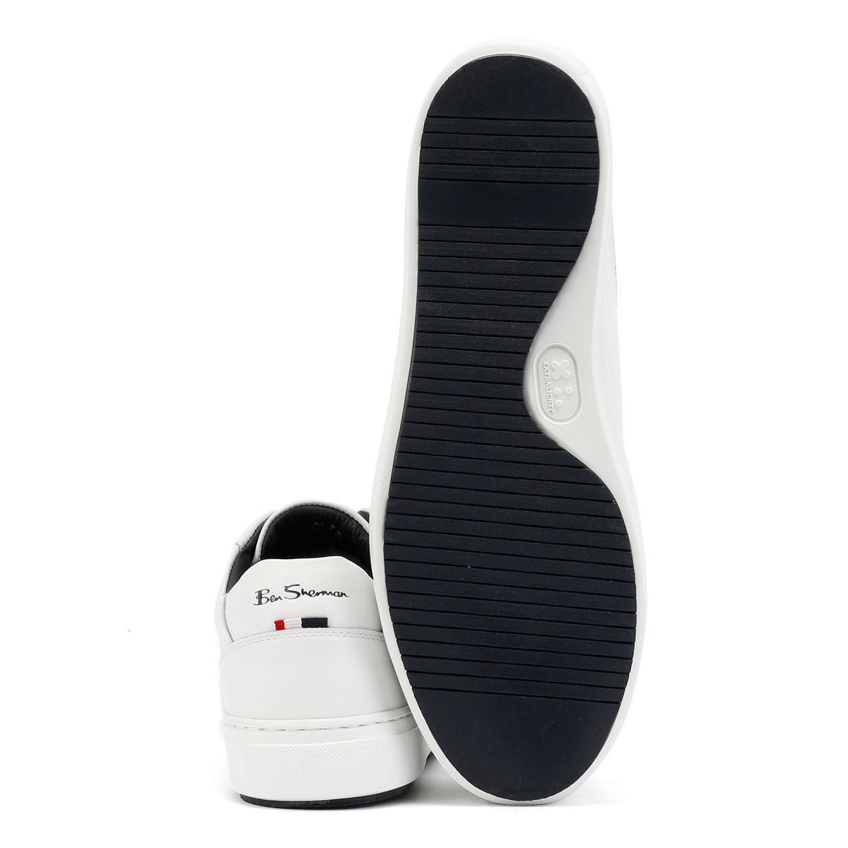 Ben Sherman Ace Cupsole Leather Men's White Trainers