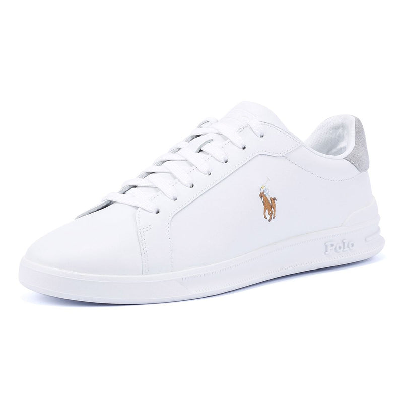 Ralph Lauren Heritage Court II Men's White/Grey Trainers