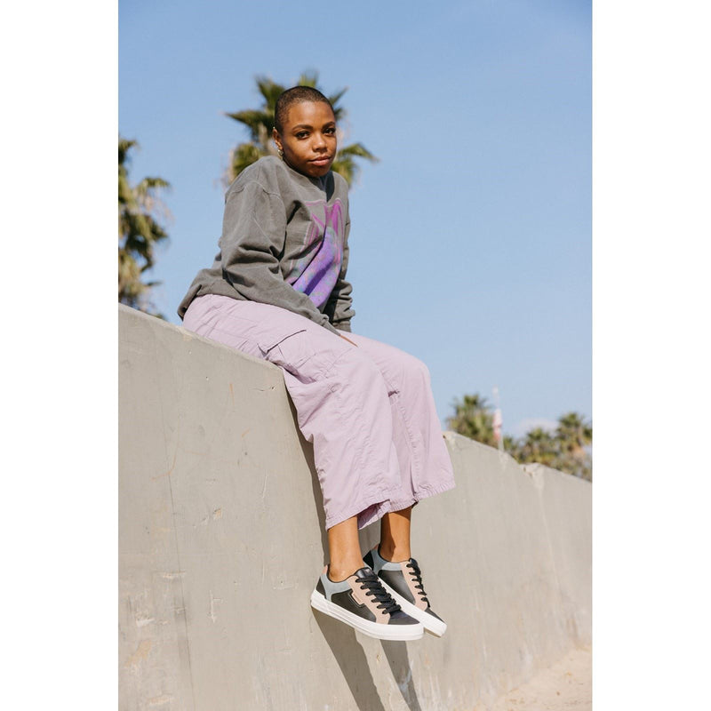 Rocket Dog Cheery Blocked Sporty Synthetic Women's Black Combo Trainers