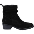 Hush Puppies Iris Suede Women's Black Boots