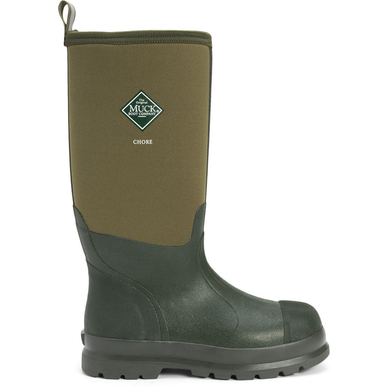 Muck Boots Chore Classic Hi Synthetic Moss Wellington Boots